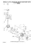 Diagram for 04 - Brake, Clutch, Gearcase, Motor And Pump Parts