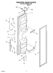 Diagram for 07 - Freezer Door Parts
