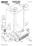 Diagram for 01 - Cabinet Parts