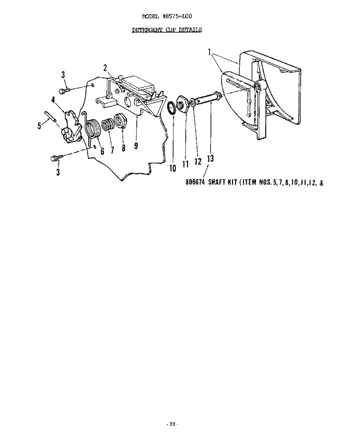 Diagram for 8575L00