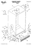 Diagram for 01 - Cabinet Parts