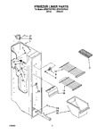 Diagram for 03 - Freezer Liner
