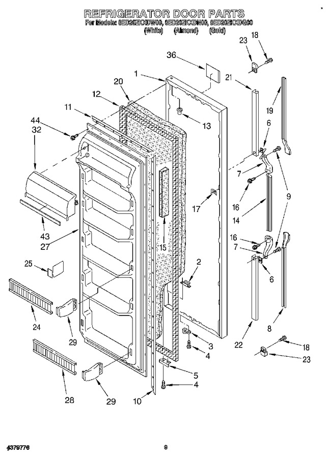 Diagram for 8ED20ZKXDW00