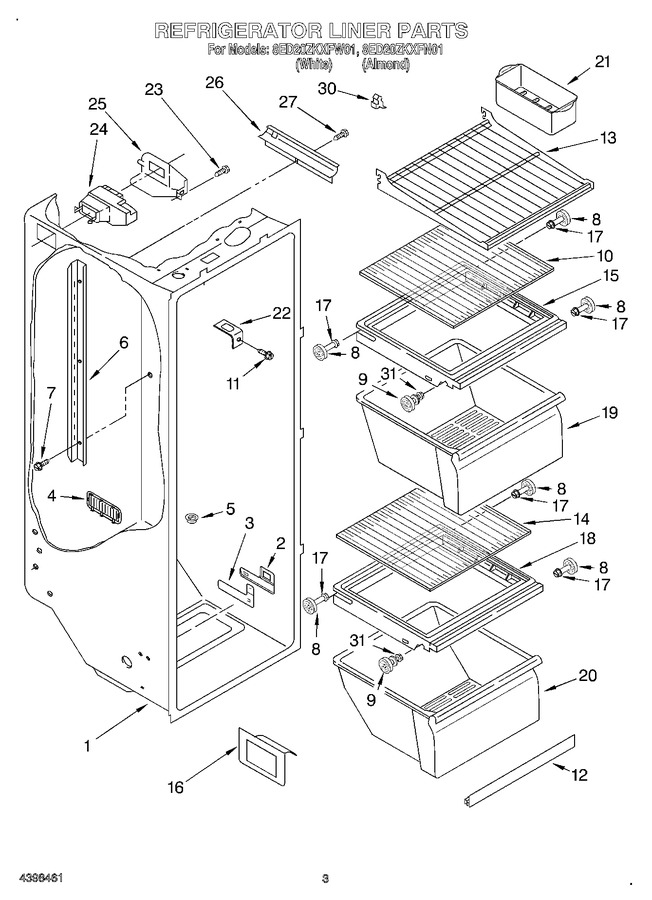Diagram for 8ED20ZKXFW01