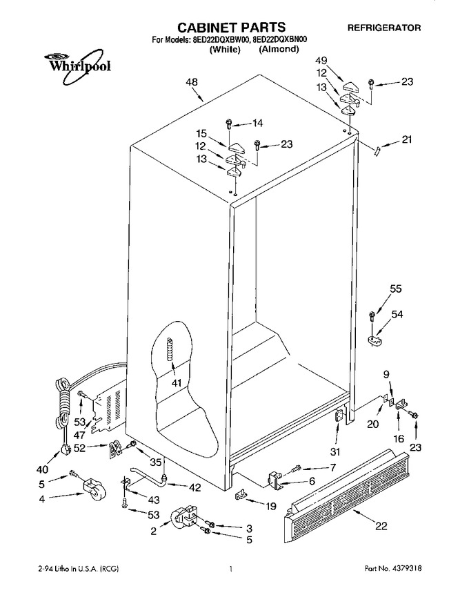 Diagram for 8ED22DQXBW00