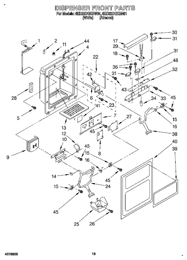Diagram for 8ED22DQXBW01
