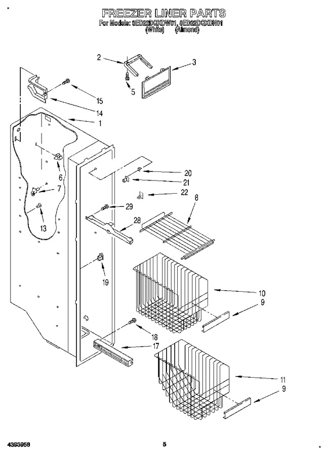 Diagram for 8ED22DQXDW01
