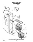 Diagram for 05 - Freezer Liner