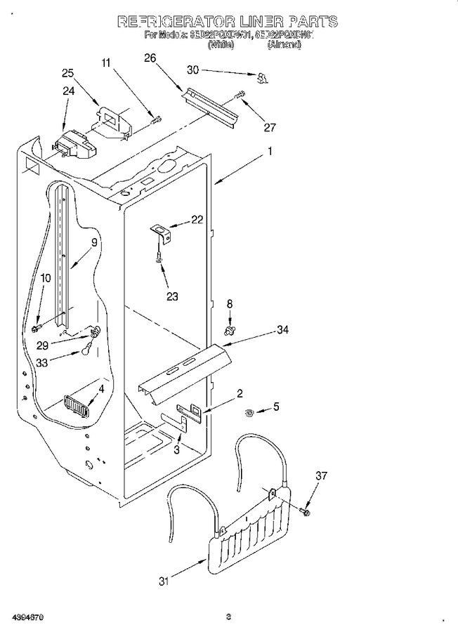 Diagram for 8ED22PQXDW01