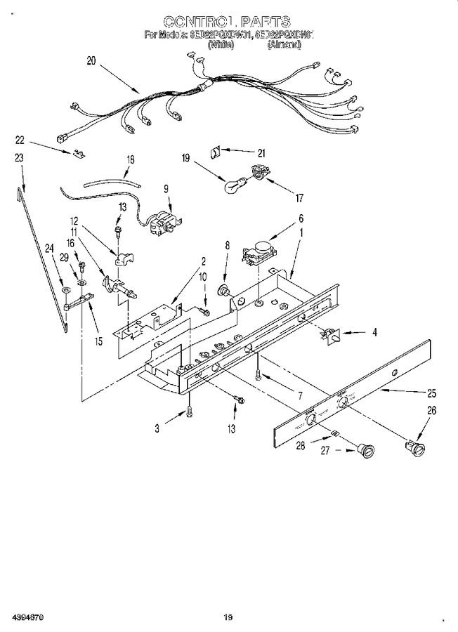 Diagram for 8ED22PQXDW01