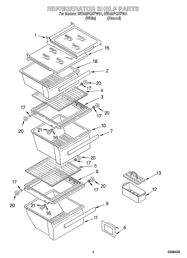 Diagram for 8ED22PQXFW01