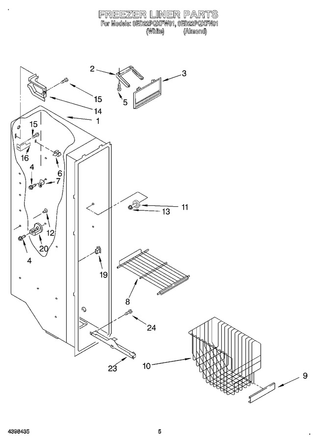 Diagram for 8ED22PQXFW01