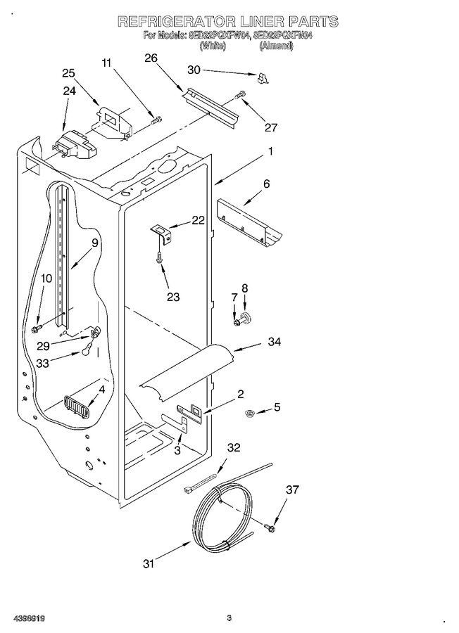 Diagram for 8ED22PQXFW04