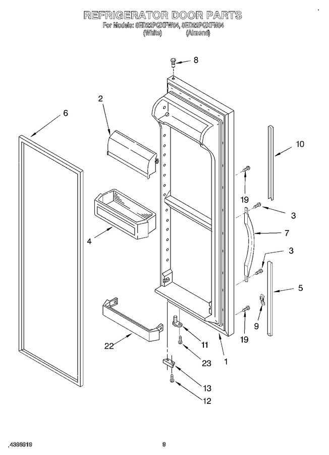 Diagram for 8ED22PQXFW04
