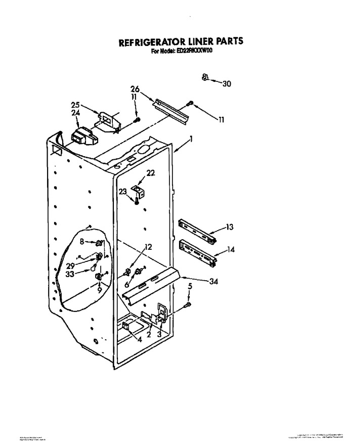 Diagram for 8ED22RKXXW00