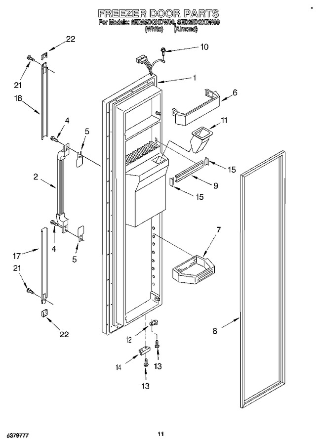 Diagram for 8ED25DQXDW00