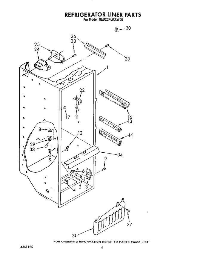 Diagram for 8ED25RQXXW00