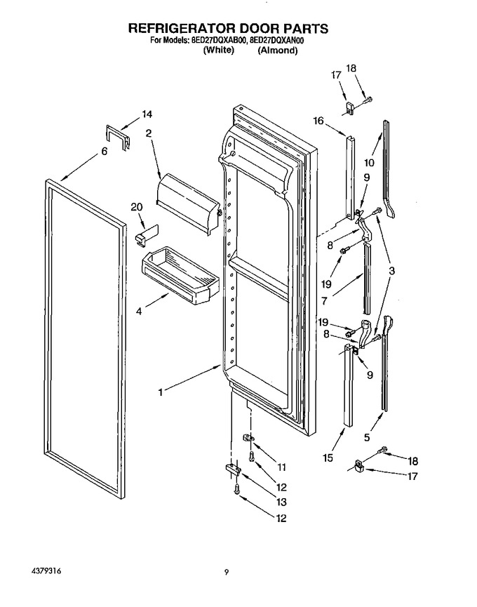 Diagram for 8ED27DQXAN00