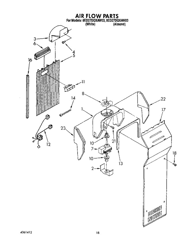 Diagram for 8ED27DQXAW03