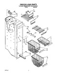 Diagram for 04 - Freezer Liner