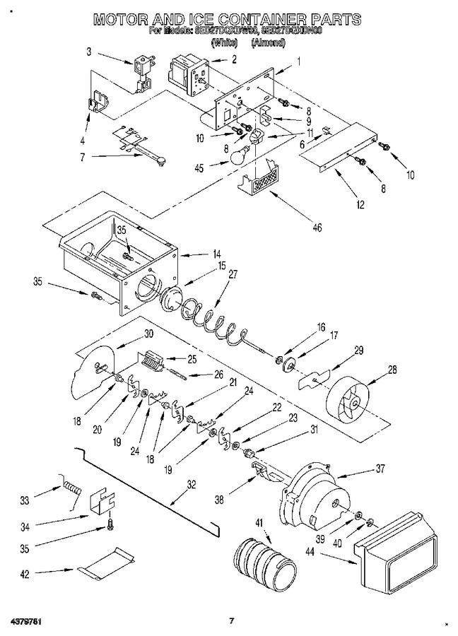 Diagram for 8ED27DQXDW00