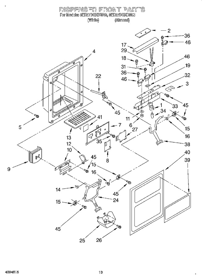 Diagram for 8ED27DQXDW03