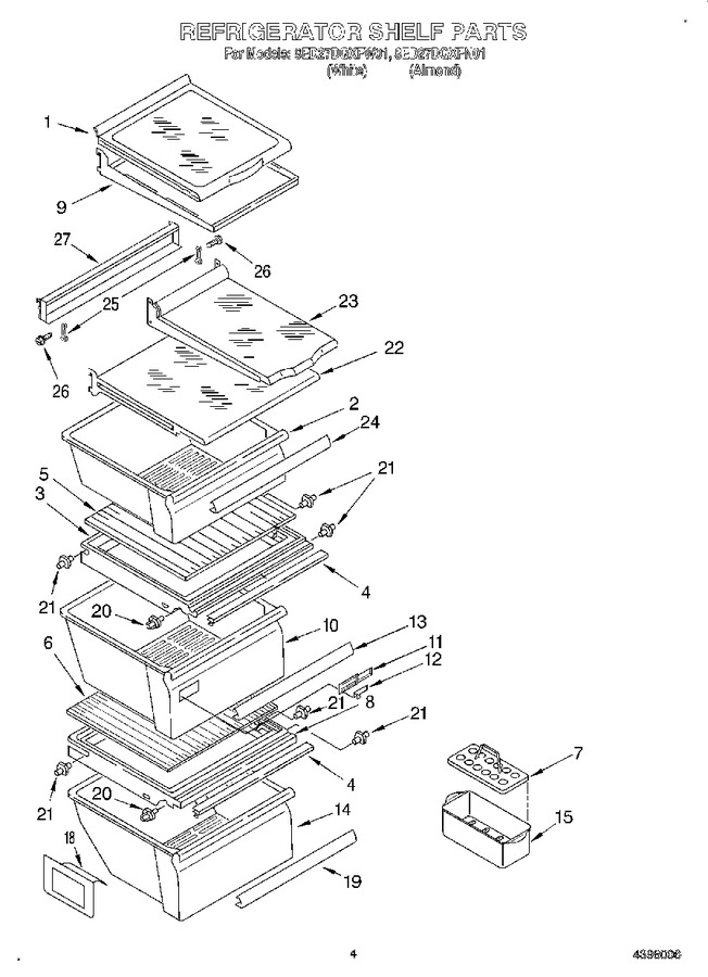 Diagram for 8ED27DQXFW01