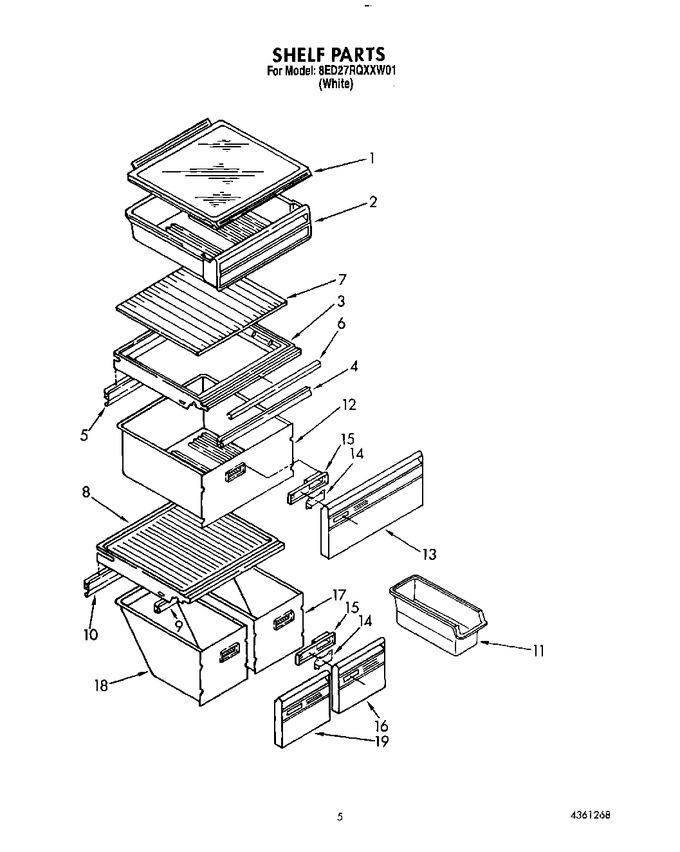 Diagram for 8ED27RQXXW01