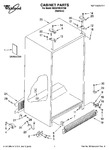 Diagram for 01 - Cabinet Parts