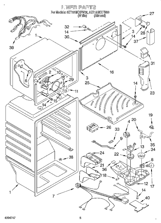 Diagram for 8ET18GKXFW00
