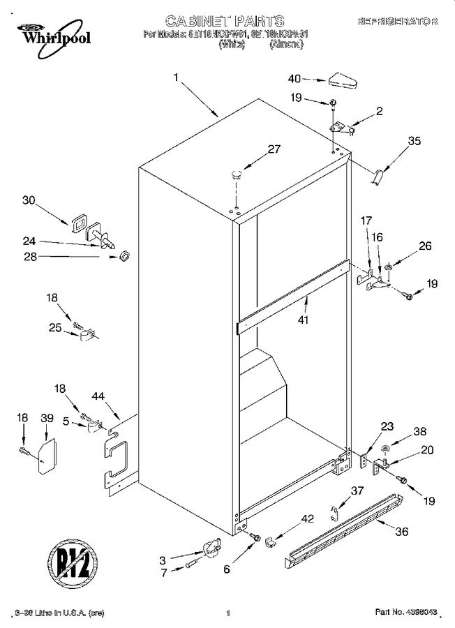 Diagram for 8ET18NKXFW01