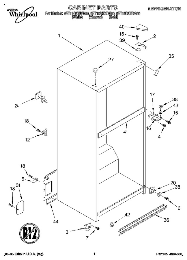 Diagram for 8ET19DKXDW00