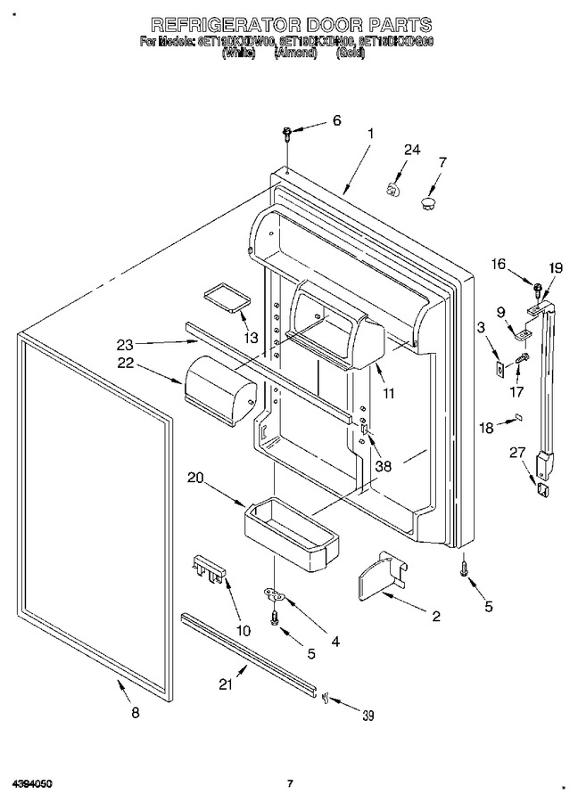 Diagram for 8ET19DKXDW00