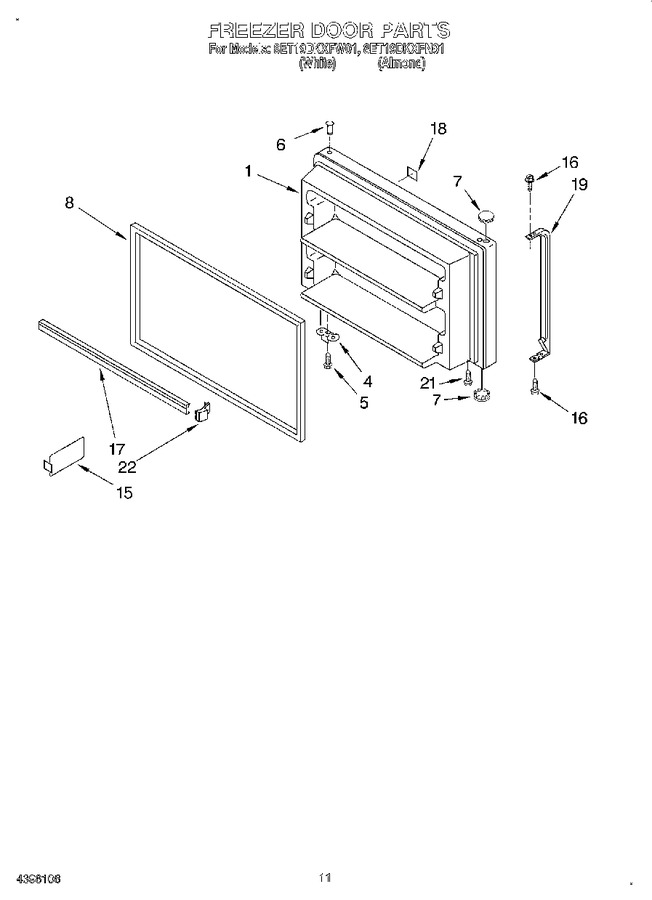 Diagram for 8ET19DKXFW01
