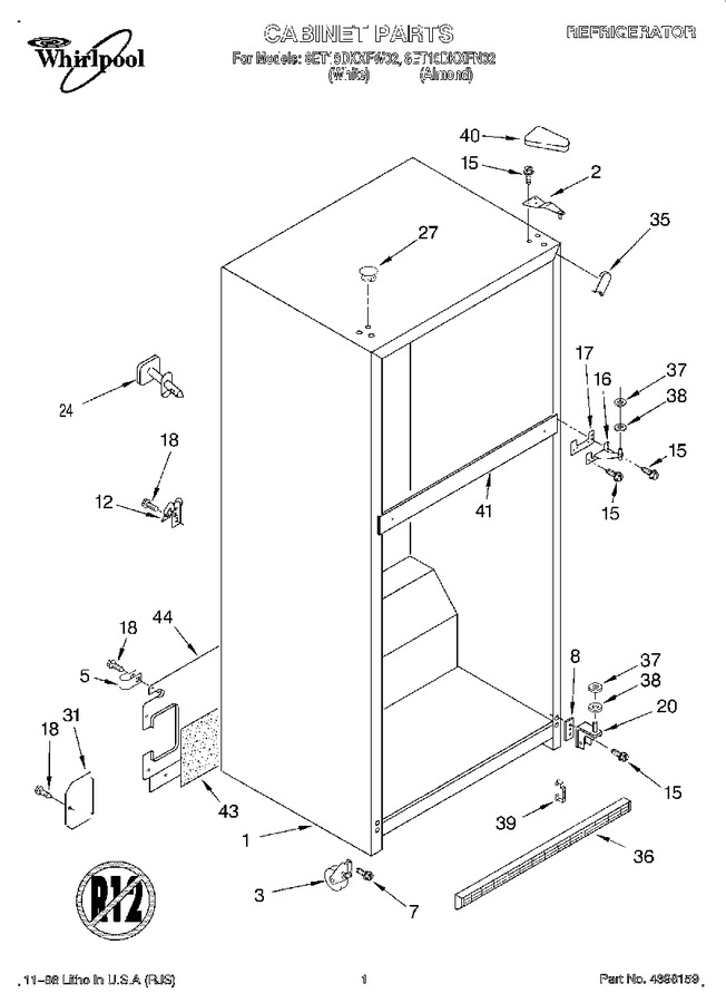Diagram for 8ET19DKXFW02