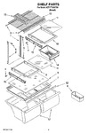 Diagram for 05 - Shelf Parts, Optional Parts