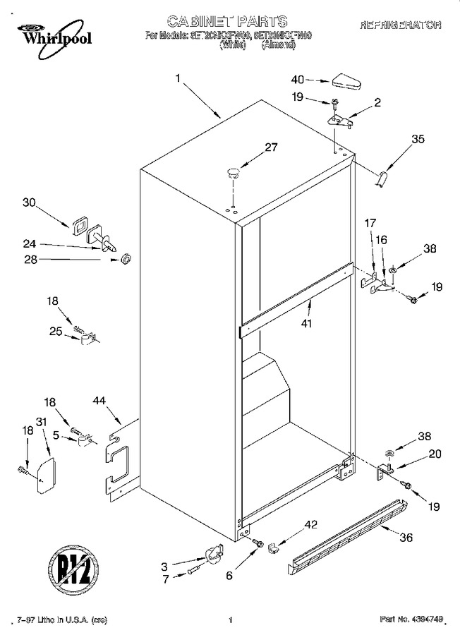 Diagram for 8ET20NKXFW00