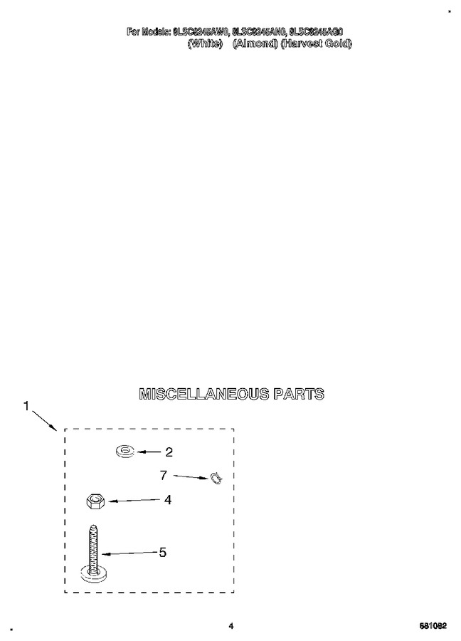 Diagram for 8LSC8245AW0