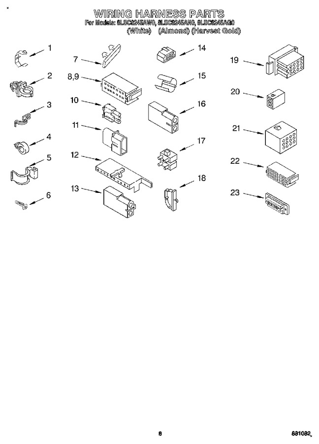 Diagram for 8LSC8245AN0