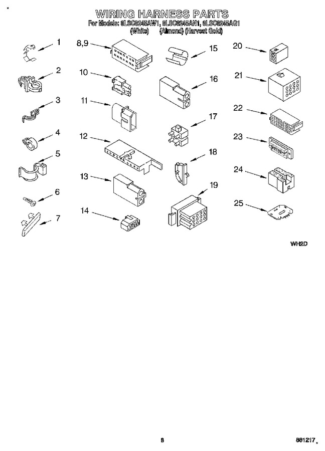 Diagram for 8LSC8245AW1