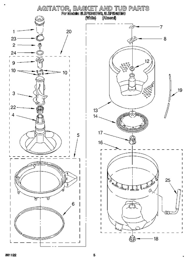 Diagram for 8LSP8245BW0