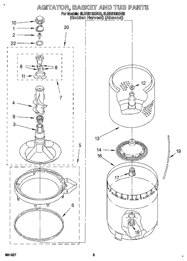 Diagram for 8LSR5132BG2