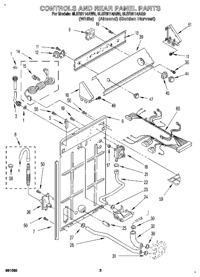 Diagram for 8LSR6114AW0