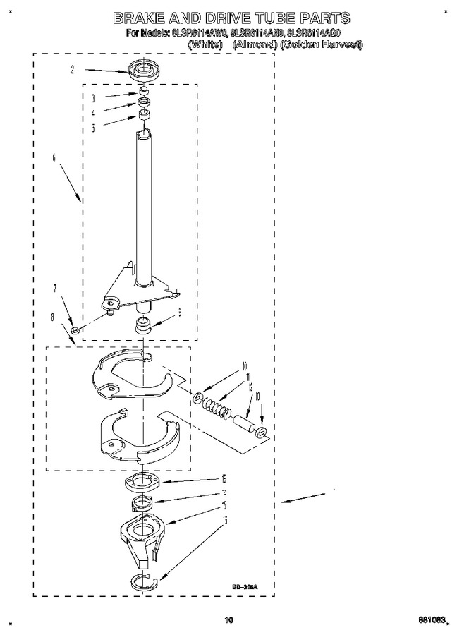 Diagram for 8LSR6114AW0