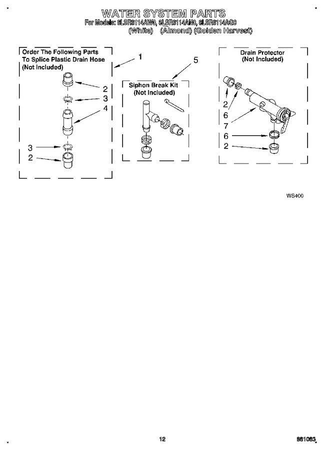 Diagram for 8LSR6114AW0