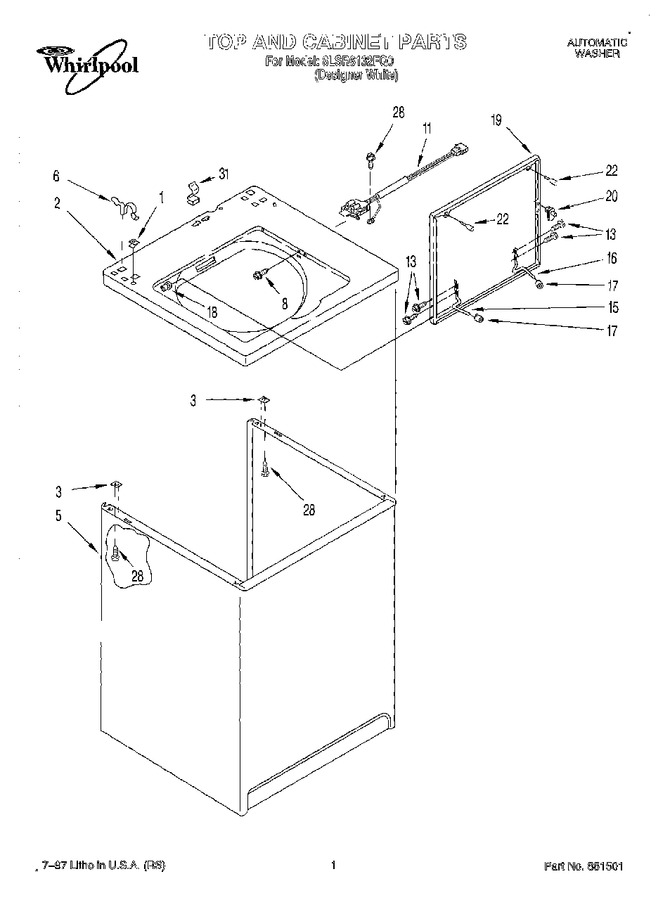 Diagram for 8LSR6132FQ0