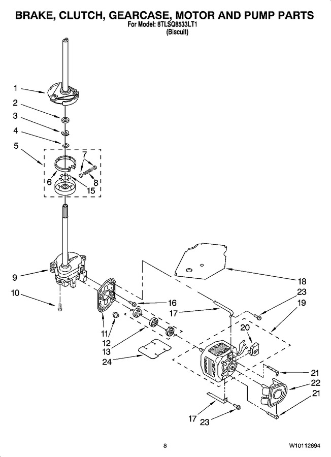 Diagram for 8TLSQ8533LT1