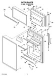 Diagram for 02 - Door Parts