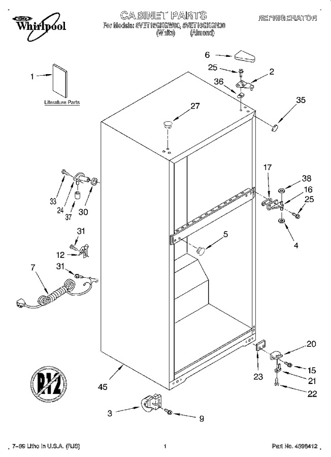 Diagram for 8VET16GKGN00