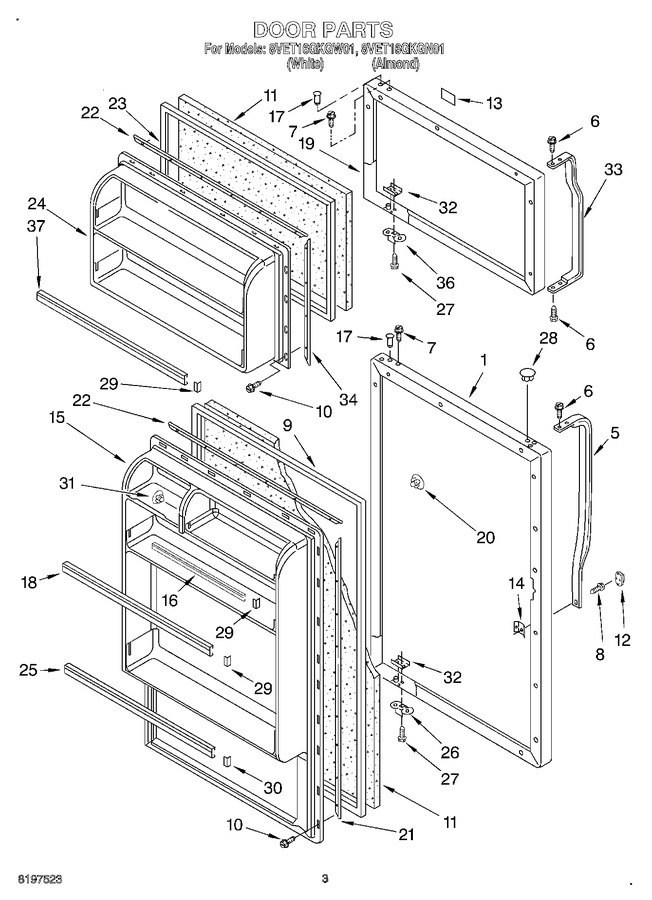 Diagram for 8VET16GKGW01